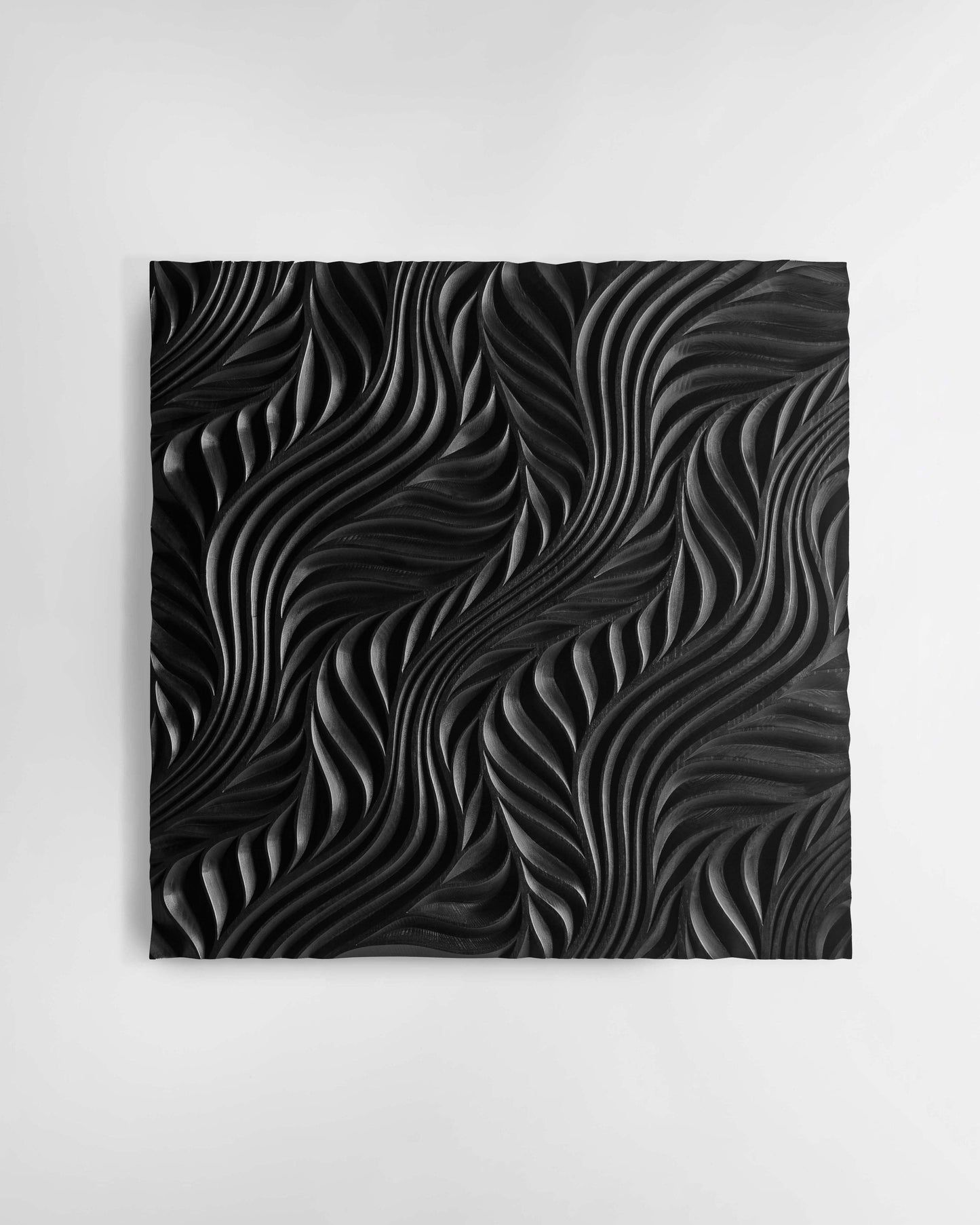 Close-up highlighting the sculpture’s soft, matte coating that emphasizes subtle texturing—fitting new home gift ideas or sleek loft design