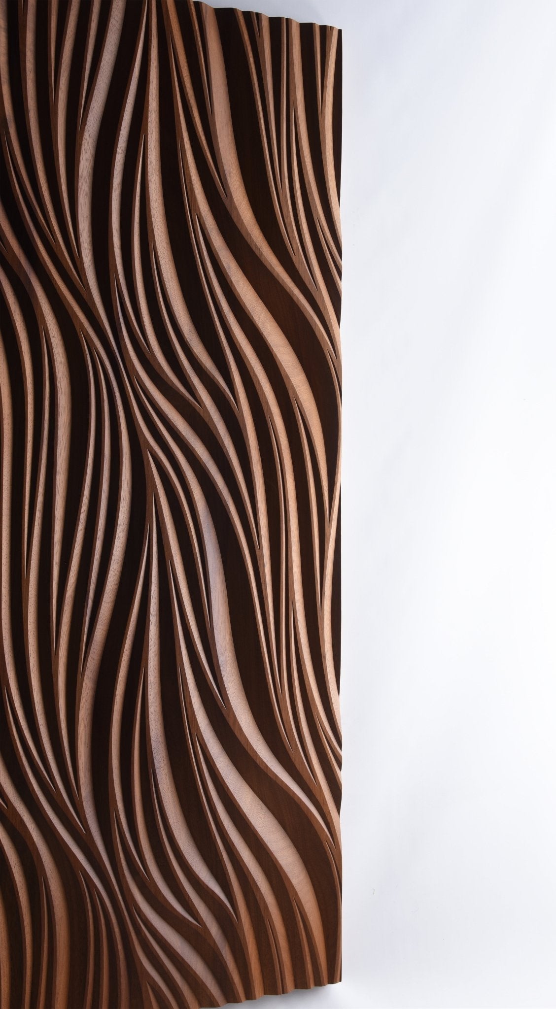Edge view showing leaf veins, ideal for big wall decor or pairing with 3d wall panels in imaginative layouts