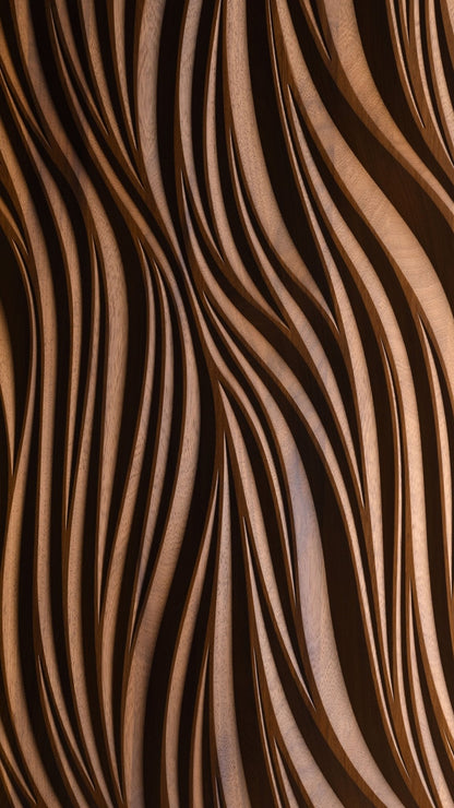 Edge view showing leaf veins, ideal for big wall decor or pairing with 3d wall panels in imaginative layouts.
