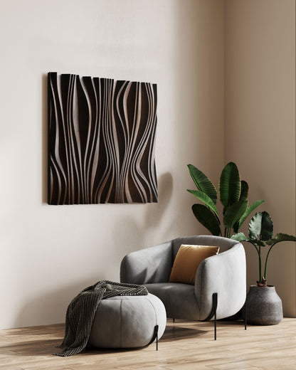 Forest ash - Square Wall Decorations