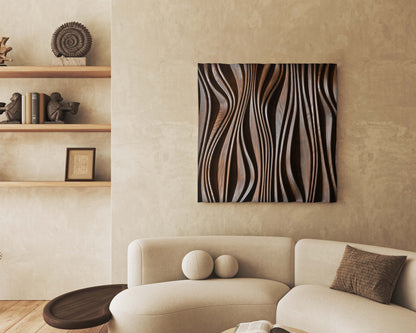 Forest ash - Square Wall Decorations