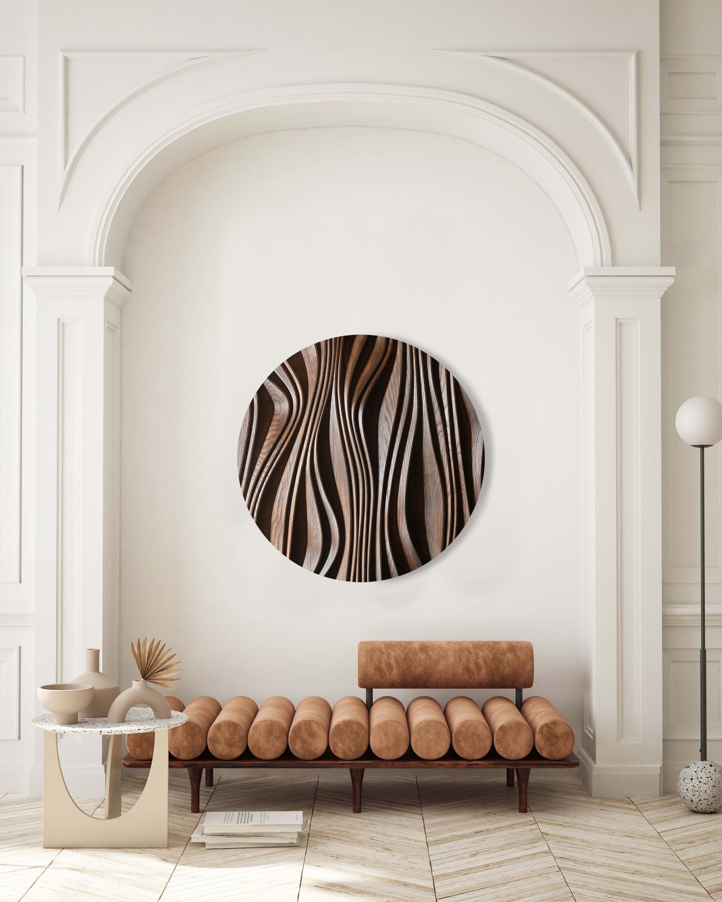 Forest ash - Round Wall Decorations