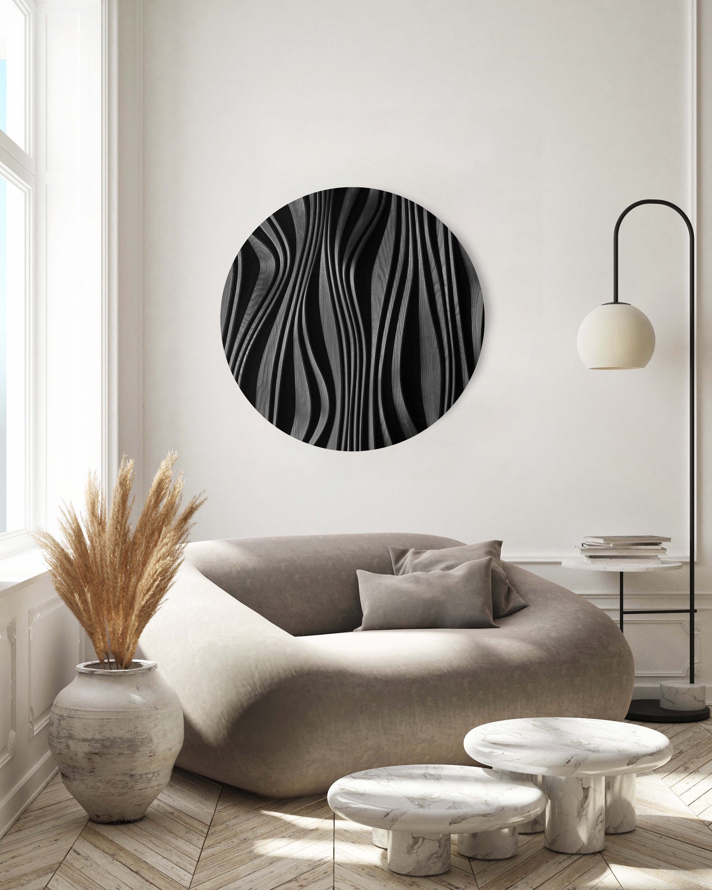 Forest ash - Round Wall Decorations