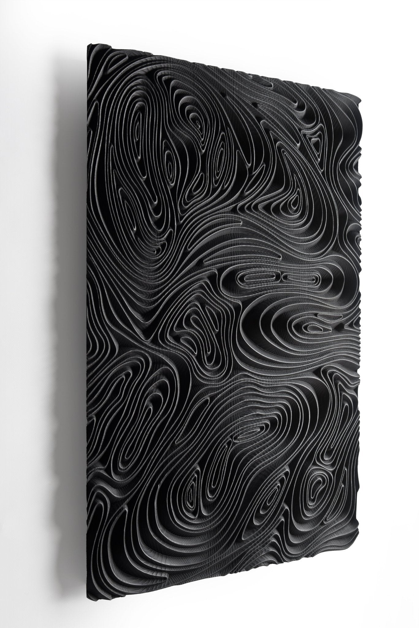 Vortices_wood panel decor minimalist design - SquareOff